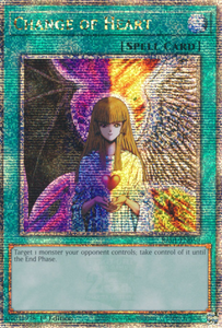 Change of Heart - RA01-EN050 - Quarter Century Secret Rare 1st Edition