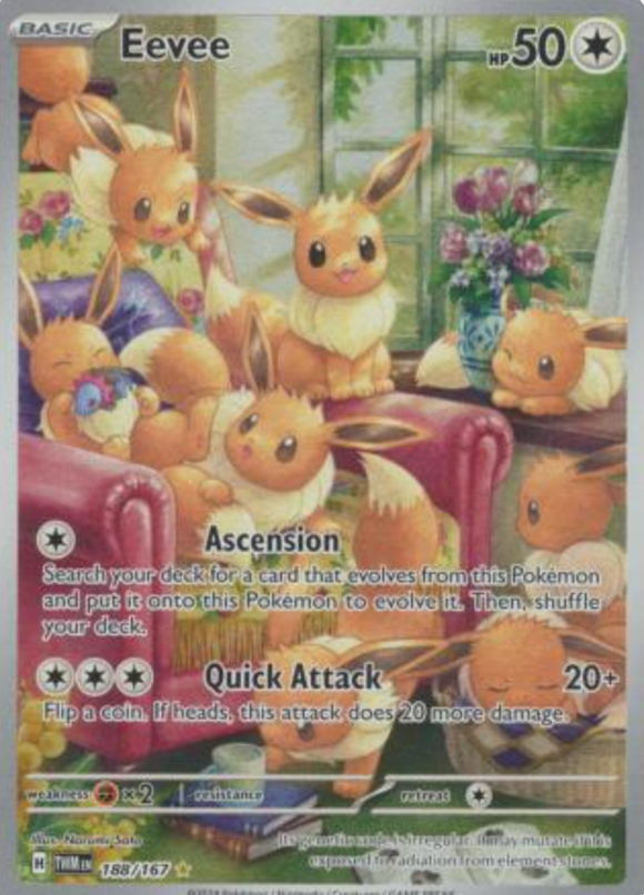 Eevee - 188/167 - Illustration Rare