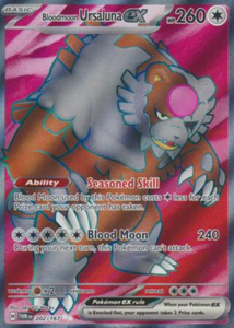 Bloodmoon Ursaluna ex - 202/167 - Full Art Secret Rare