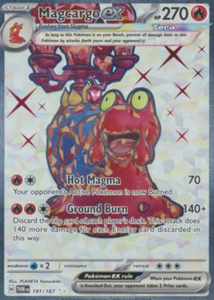 Magcargo ex - 191/167 - Full Art Secret Rare