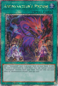 Abomination's Prison - RA02-EN064 - Quarter Century Secret Rare 1st Edition