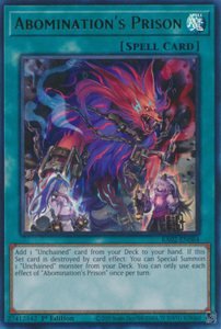 Abomination's Prison - RA02-EN064 - Ultra Rare 1st Edition