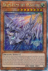 Blue-Eyes Jet Dragon - RA02-EN017 - Quarter Century Secret Rare 1st Edition