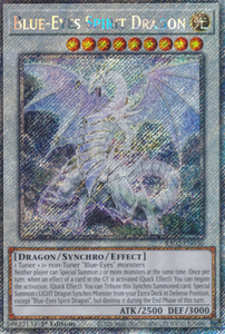 Blue-Eyes Spirit Dragon - RA02-EN030 - Platinum Secret Rare 1st Edition