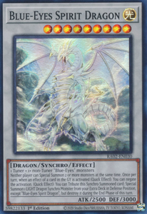 Blue-Eyes Spirit Dragon - RA02-EN030 - Super Rare 1st Edition