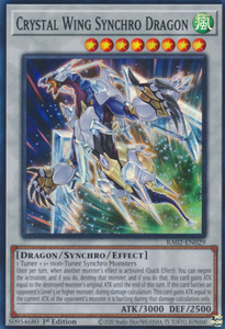 Crystal Wing Synchro Dragon - RA02-EN029 - Super Rare 1st Edition