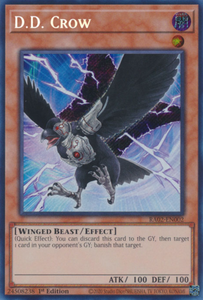 D.D. Crow - RA02-EN002 - Platinum Secret Rare 1st Edition