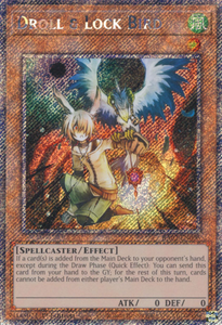 Droll & Lock Bird - RA02-EN006 - Platinum Secret Rare 1st Edition