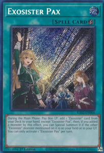 Exosister Pax - RA02-EN066 - Secret Rare 1st Edition