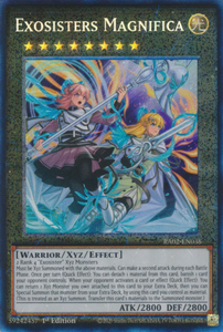 Exosisters Magnifica - RA02-EN038 - Collector's Rare 1st Edition
