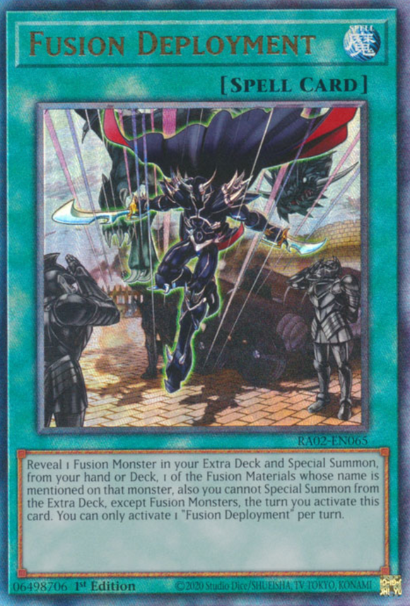 Fusion Deployment - RA02-EN065 - Ultra Rare 1st Edition