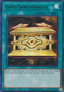 Gold Sarcophagus - RA02-EN052 - Ultra Rare 1st Edition