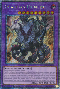 Guardian Chimera - RA02-EN023 - Quarter Century Secret Rare 1st Edition