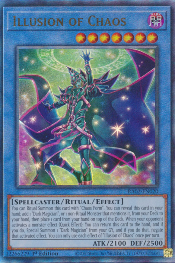 Illusion of Chaos - RA02-EN020 - Ultimate Rare 1st Edition