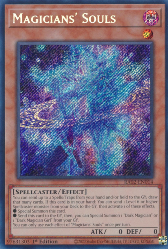 Magicians' Souls - RA02-EN014 - Secret Rare 1st Edition