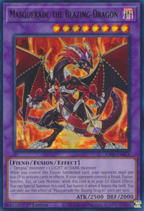 Masquerade the Blazing Dragon - RA02-EN022 - Ultra Rare 1st Edition