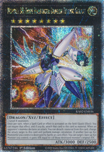 Number 38: Hope Harbinger Dragon Titanic Galaxy - RA02-EN036 - Quarter Century Secret Rare 1st Edition