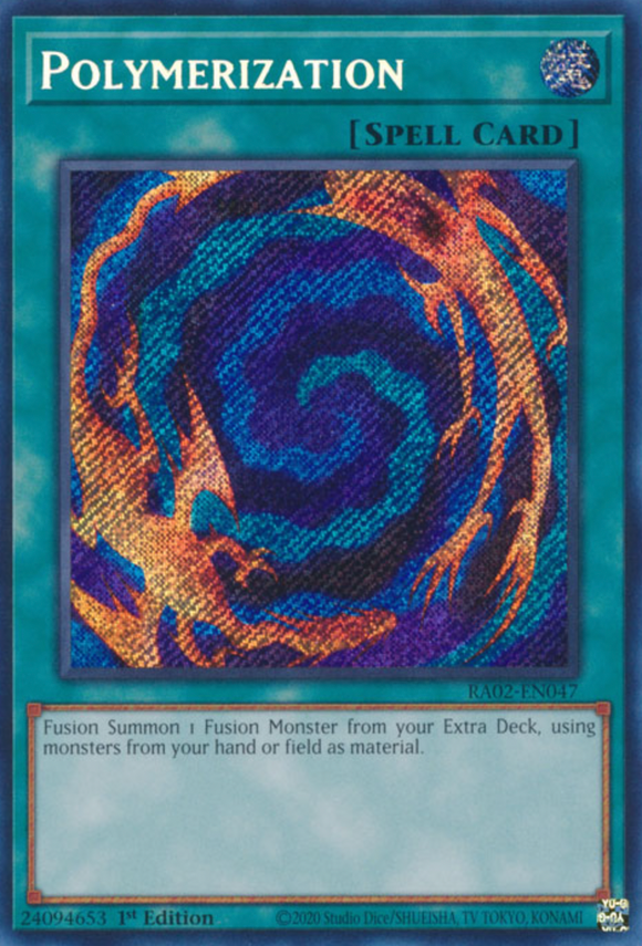 Polymerization - RA02-EN047 - Secret Rare 1st Edition