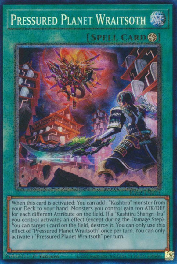 Pressured Planet Wraitsoth - RA02-EN073 - Collector's Rare 1st Edition