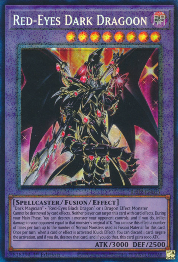 Red-Eyes Dark Dragoon - RA02-EN021 - Collector's Rare 1st Edition