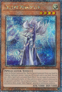 Silent Magician - RA02-EN012 - Quarter Century Secret Rare 1st Edition