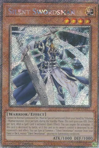 Silent Swordsman - RA02-EN011 - Platinum Secret Rare 1st Edition