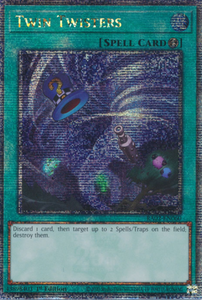 Twin Twisters - RA02-EN060 - Quarter Century Secret Rare 1st Edition