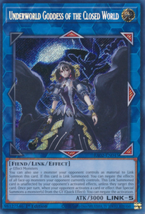 Underworld Goddess of the Closed World - RA02-EN045 - Secret Rare 1st Edition