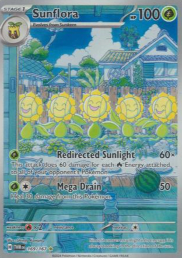 Sunflora - 169/167 - Illustration Rare