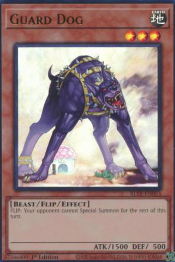 Guard Dog - BLTR-EN053 - Ultra Rare 1st Edition