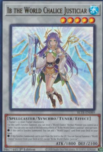 Ib the World Chalice Justiciar - BLTR-EN089 - Ultra Rare 1st Edition