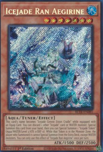 Icejade Ran Aegirine - BLTR-EN081 - Secret Rare 1st Edition