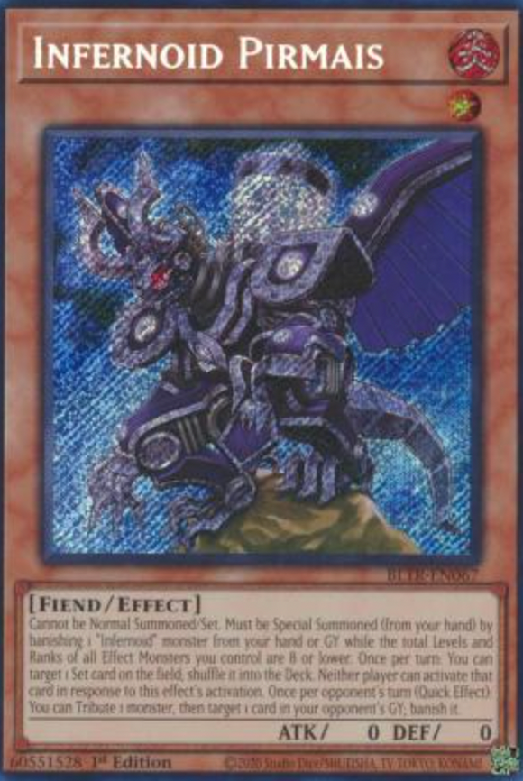 Infernoid Pirmais - BLTR-EN067 - Secret Rare 1st Edition