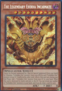 The Legendary Exodia Incarnate - BLTR-EN051 - Secret Rare 1st Edition