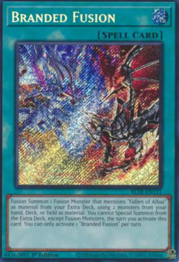 Branded Fusion - BLTR-EN111 - Secret Rare 1st Edition