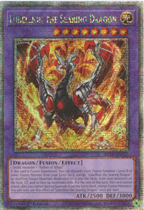 Lubellion the Searing Dragon - BLTR-EN115 - Quarter Century Secret Rare 1st Edition