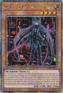 Sky Striker Ace - Roze (Alt. Art) - BLTR-EN117 - Quarter Century Secret Rare 1st Edition