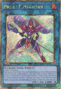 Proxy F Magician - BLTR-EN094 - Quarter Century Secret Rare 1st Edition