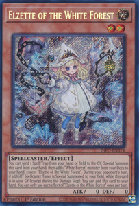 Elzette of the White Forest - INFO-EN014 - Secret Rare 1st Edition