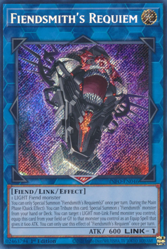 Fiendsmith's Requiem - INFO-EN046 - Secret Rare 1st Edition