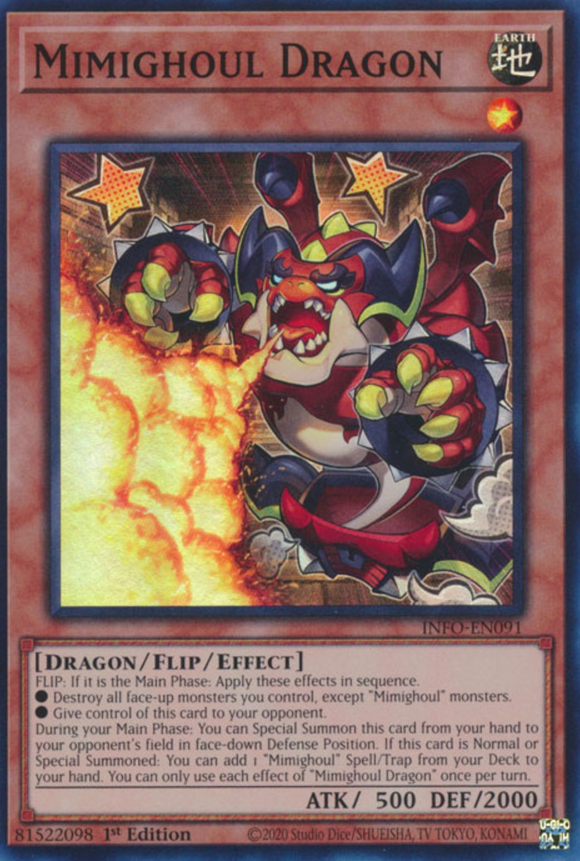 Mimighoul Dragon - INFO-EN091 - Super Rare 1st Edition