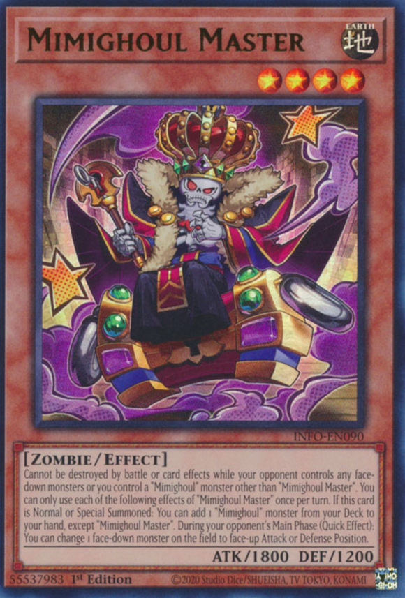 Mimighoul Master - INFO-EN090 - Ultra Rare 1st Edition