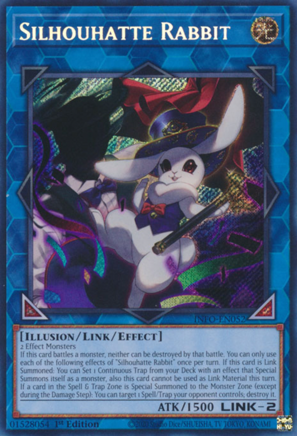 Silhouhatte Rabbit - INFO-EN052 - Secret Rare 1st Edition