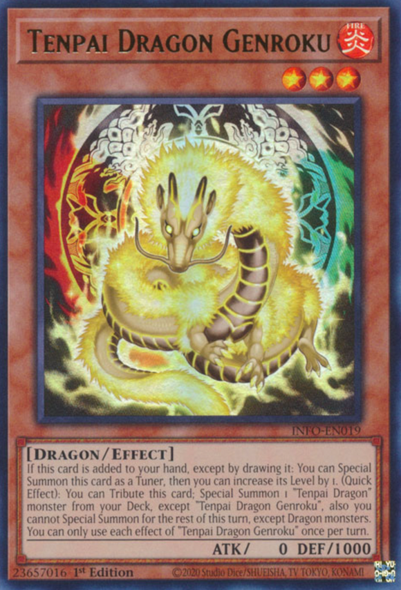 Tenpai Dragon Genroku - INFO-EN019 - Ultra Rare 1st Edition