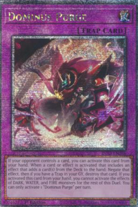 Dominus Purge - INFO-EN078 - Quarter Century Rare 1st Edition