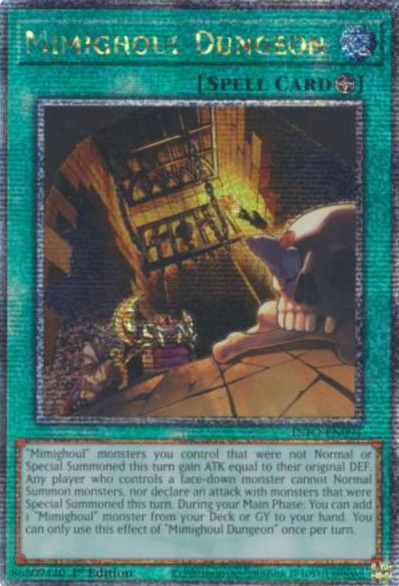 Mimighoul Dungeon - INFO-EN094 - Quarter Century Rare 1st Edition