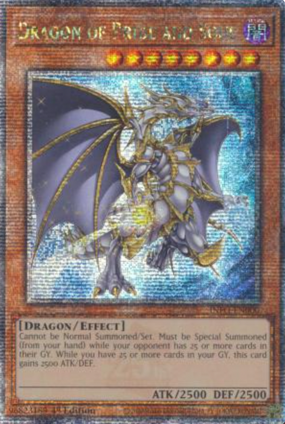 Dragon of Pride and Soul - INFO-EN000 - Quarter Century Rare 1st Edition