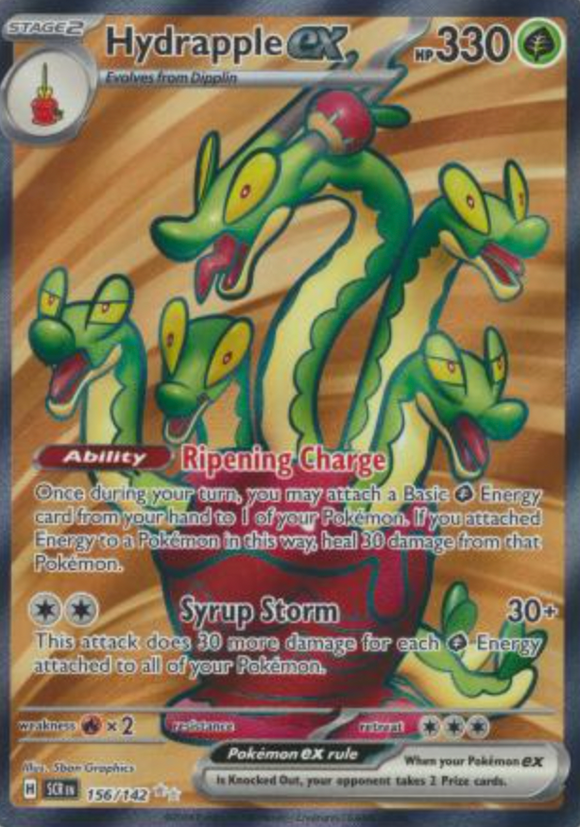 Hydrapple ex - 156/142 - Full Art Secret Rare