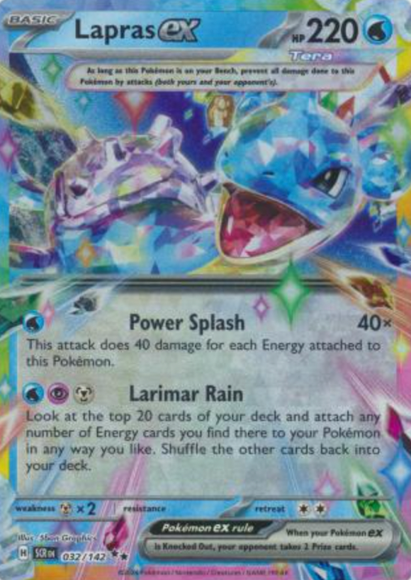 Lapras ex - 032/142 - Ultra Rare