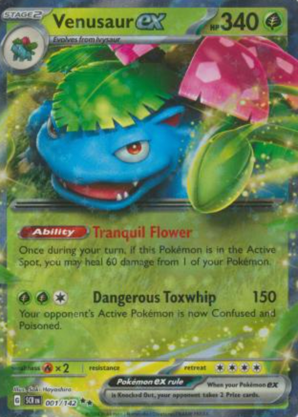 Venusaur ex - 001/142 - Ultra Rare